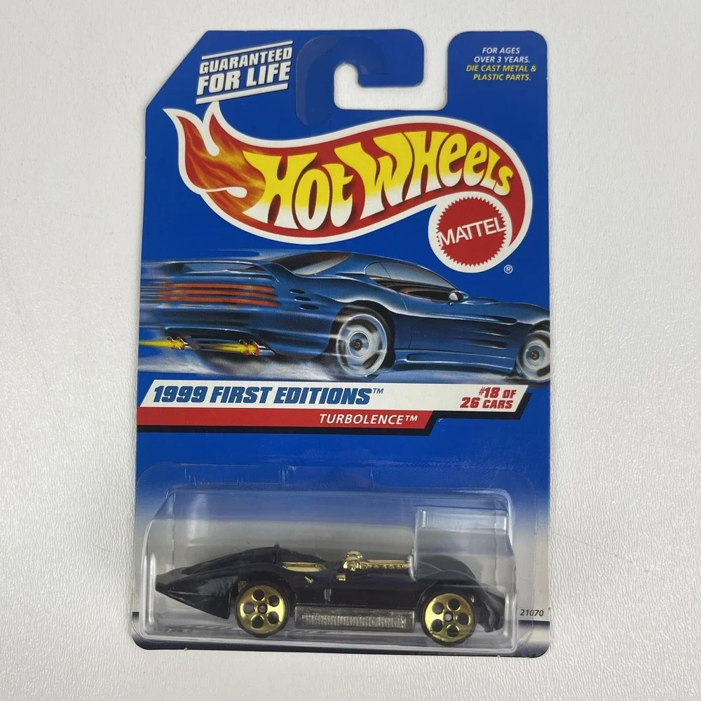 Hot Wheels 1999 First Editions Series Turbolence Black 923